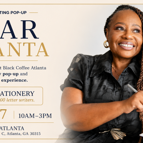 Anansi Ink Studio Invites Atlantans to Gather to Write 100 Handwritten Letters